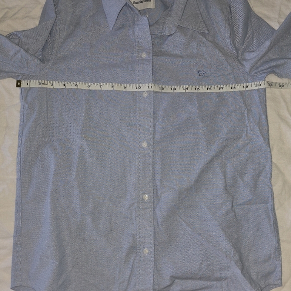 Aritzia Trevi Oxford Button up Shirt - Picture 6 of 6